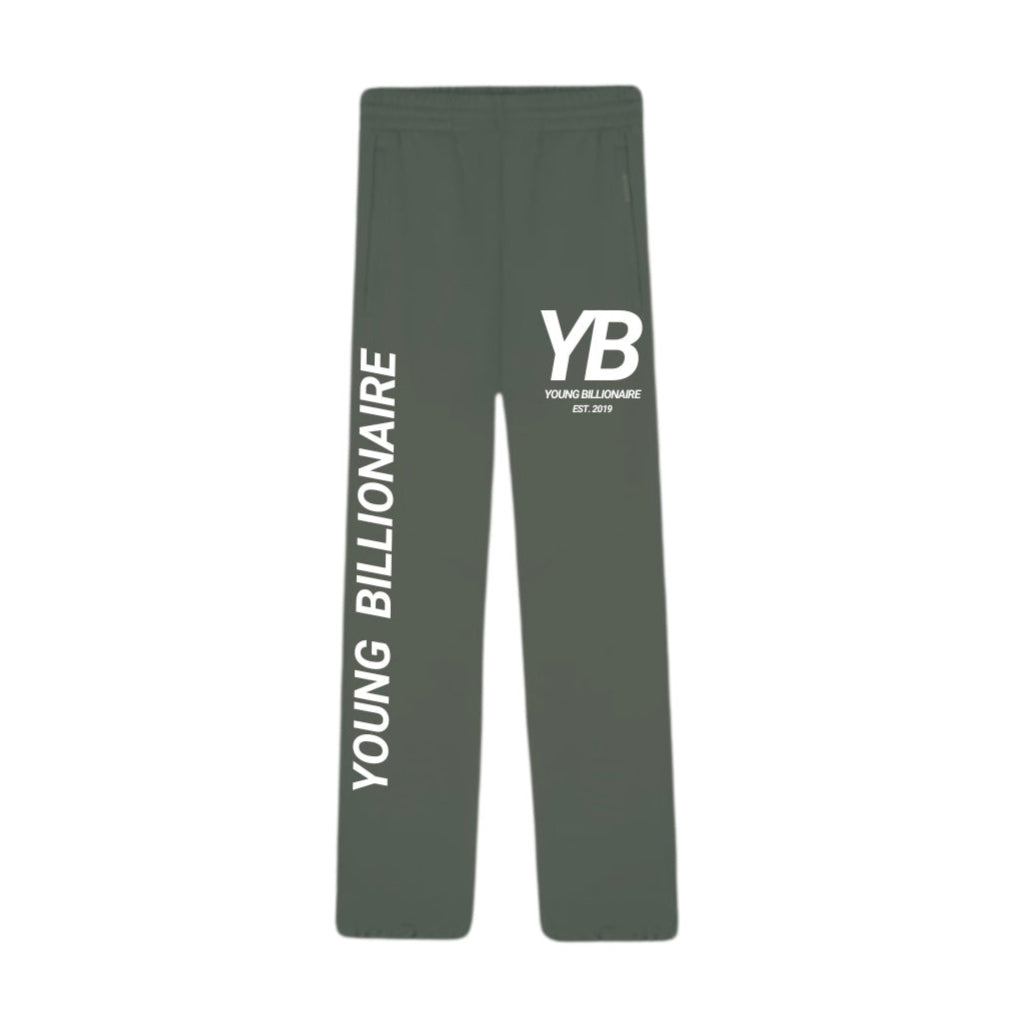 YB V1 STRAIGHT-LEG SWEATPANTS (OLIVE)