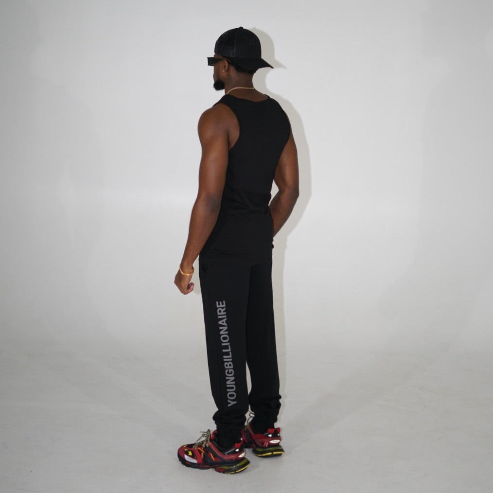 YB YOUNG BILLIONAIRE SWEATPANTS (BLACK)