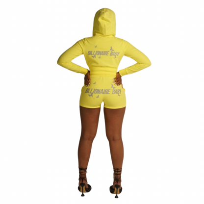 YB BILLIONAIRE BABY 2-PIECE (YELLOW)