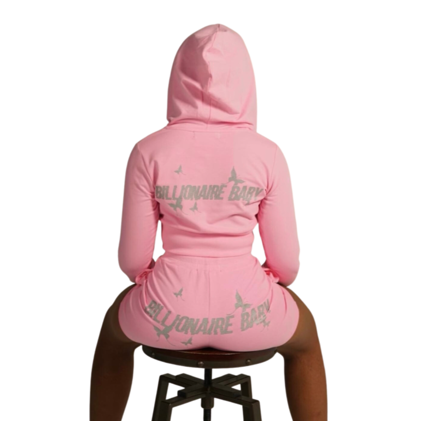 YB BILLIONAIRE BABY 2-PIECE (PINK)