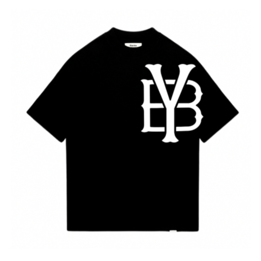 YB LOGO OVERSIZED T-SHIRT (BLACK)