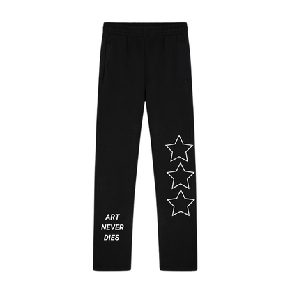 YB V1 STRAIGHT-LEG SWEATPANTS (BLACK)