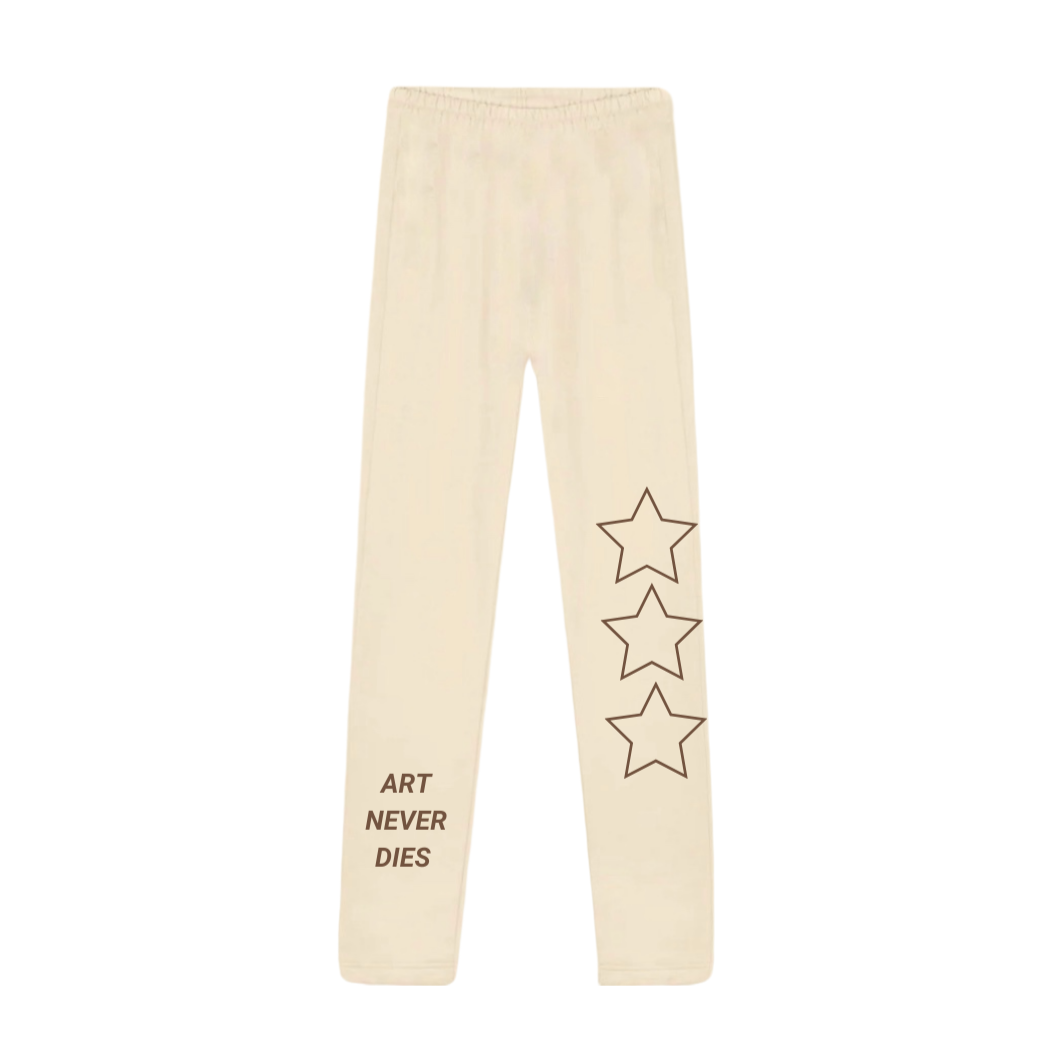 YB V1 STRAIGHT-LEG SWEATPANTS (TAN)