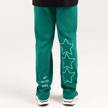 YB V1 STRAIGHT-LEG SWEATPANTS (TEAL)