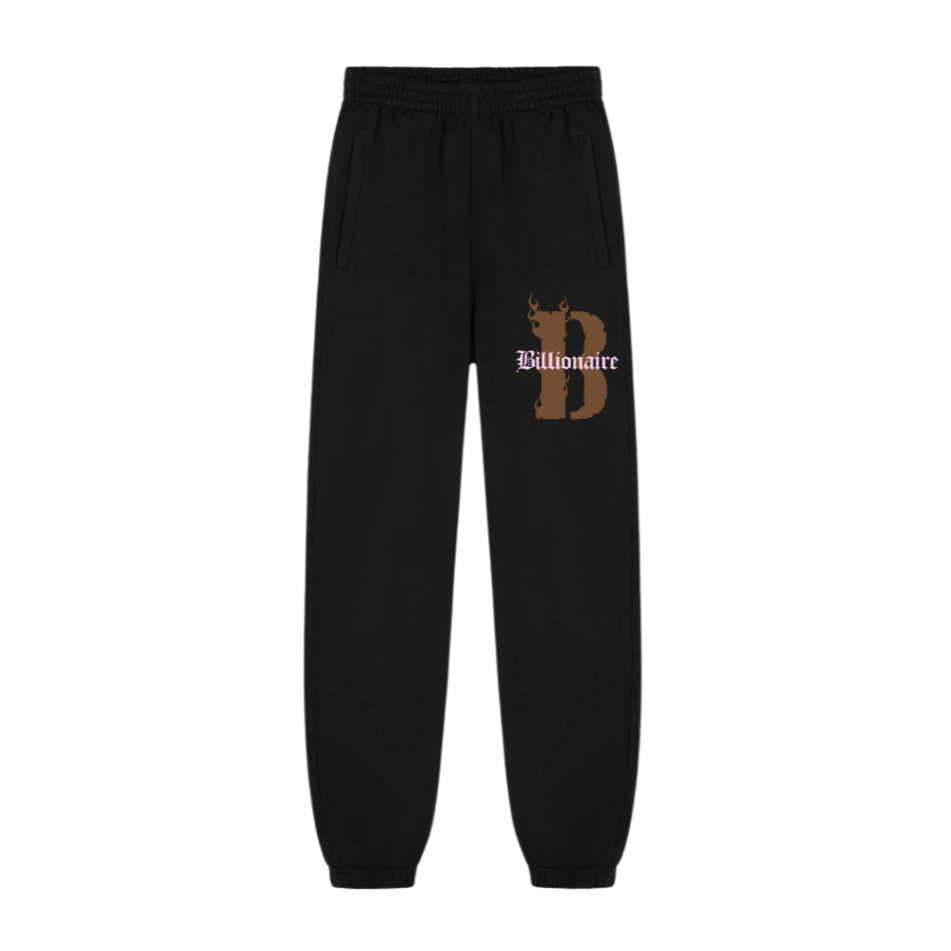 YB BILLIONAIRE SWEATPANTS (BLACK)